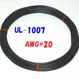 黒 10m 切断販売 三山電線 機器配線用 耐熱ビニル電線 UL1007 定格 300V 80℃ AWG20 610m巻から切断販売 UL規格ビニル電線で一番ポピュラーな配線用電線