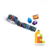 bande (バンデ) マスキングロールステッカー 宝石 POPULAR 14柄 150枚 BDA601 (マステ デザイン クラフト)