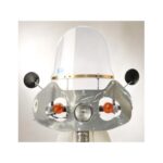 ポピュラー1D ウインドシールド af（アフ 旭風防） スーパーカブ70（SUPERCUB）デラックス