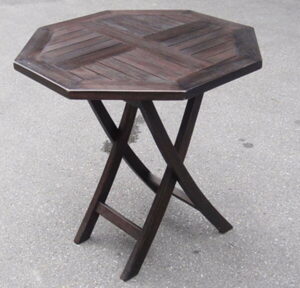 ポピュラー折り畳みテーブル(20806)(ジャービス商事)ファニチャー 家具 インテリア 室内向き 机 チーク 木製