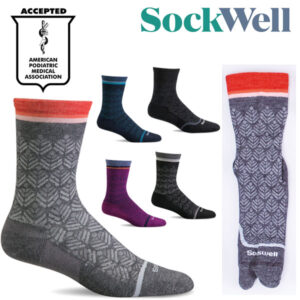 ソックウェル レディースバニオン クルー（外反母趾用・足袋型ソックス）[SockWell]