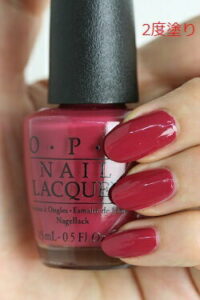 【期間限定クーポン配布中】OPI オーピーアイ NLW63 OPI By Popular Vote Creme オーピーアイ バイ ポピュラー ヴォート opi マニキュア ネイルカラー ネイルポリッシュ セルフネイル 速乾 レッド赤 ピンク アップル ローズ マットValentine r-purple