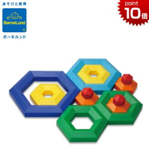 正規品 ボーネルンド [ヘキサカス] [あす楽対応] POPULAR PLAYTHINGS（ポピュラープレイシングス） ブロック おもちゃ 知育玩具 2歳