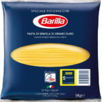 食品 バリラ スパゲッティNO.5（1.8mm）5kgバリラのパスタの中で最もポピュラーなロングパスタ。デュラム小麦のセモリナを使用したパスタはご家庭でもプロの味をお楽しみいただけます。太目の1.8mmはもちもちプリプリの食感。大容量5kg（約60人分）でお届けします。