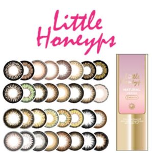 \毎月25日限定10%OFFクーポン発行中/カラコン マンスリー 度なし【 リトルハニップ マンスリー 度なし 1箱2枚入り 】まあたそ 1ヶ月 ナチュラル ポピュラー オリジナル little honeyps 1month