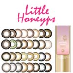 ＼毎月25日限定10％OFFクーポン発行中／カラコン マンスリー 度あり【 2箱セット 】【 リトルハニップ マンスリー 度あり 1箱1枚入り 】まあたそ 1ヶ月 ナチュラル ハーフ ポピュラー オリジナル little honeyps 1month YouTuber クリエイター