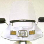 旭風防 アサヒ風防 ポピュラー3 ウインドシールド スーパーカブ50 シャドウ750 スーパーカブ100 (タイカブ) バーディー50