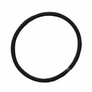 【業務用 大量 50本パック】カラー ヘアゴム [太さ 3mm,2.5mm][ブラック ダークブラウン ベージュ グレー] sgy-405-50p（ゴム カラーゴム リングゴム 黒色 黒 こげ茶 茶色 灰色 パーツ 材料 資材 まとめ買い）